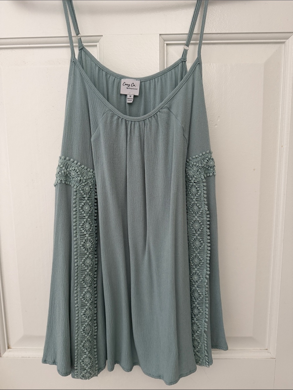 Sage Green Spaghetti Strap top